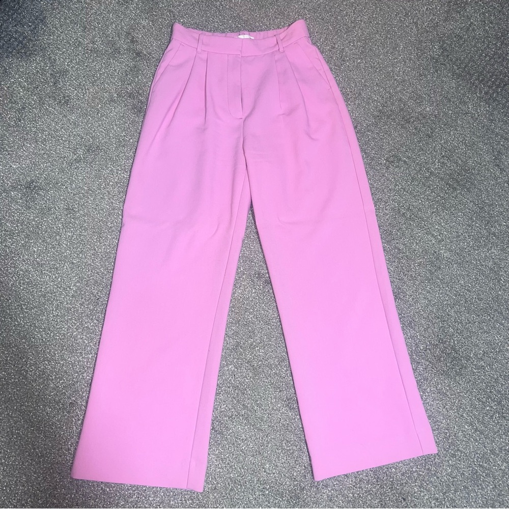 Abercrombie & Fitch Sloane Tailored Wide Leg Pants